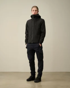 Flash Sale C.P. Company 50 Fili Gum Mixed Explorer-Jakke Stovregn Gra