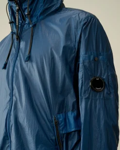 Best C.P. Company 50 Fili Gum Mixed Goggle Jakke Sort