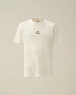 Best C.P. Company 24/1 Jersey Artisanal British Sailor T-Shirt Agave Gron
