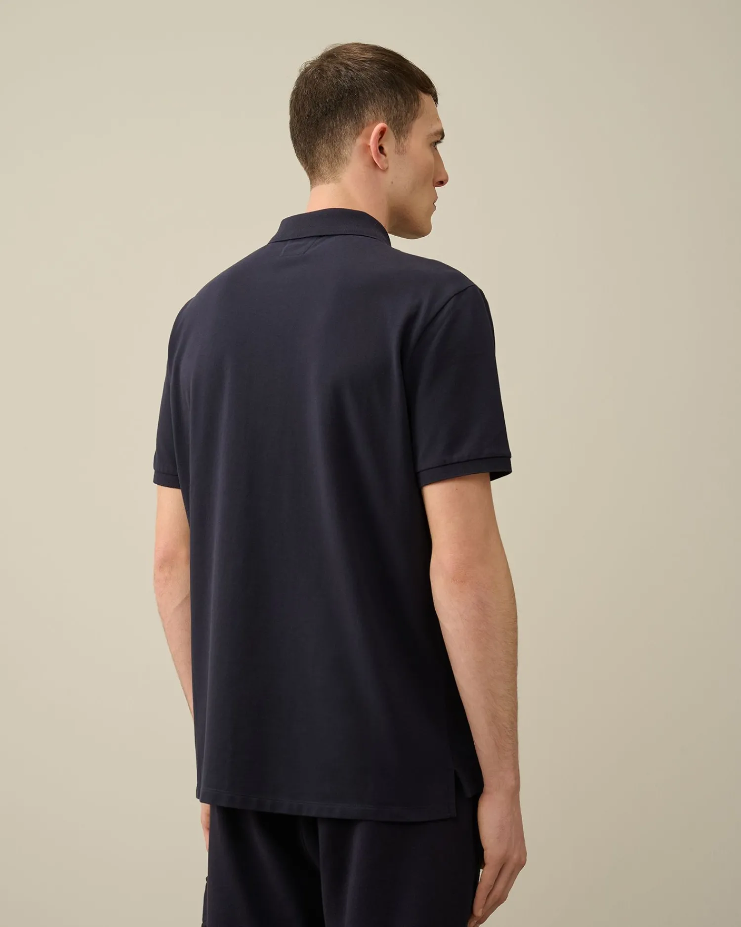 New C.P. Company 24/1 Jersey Artisanal Card T-Shirt Agave Gron