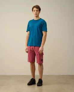 Store C.P. Company 20/1 Jersey Boxy Langaermet T-Shirt Sort