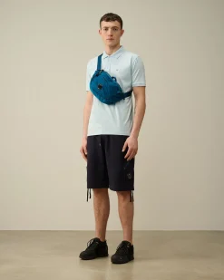Sale C.P. Company 20/1 Jersey Boxy Logo T-Shirt Gaze Hvid