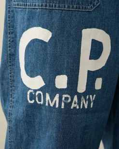 Cheap C.P. Company 20/1 Jersey Boxy Polo Shirt Green Bay