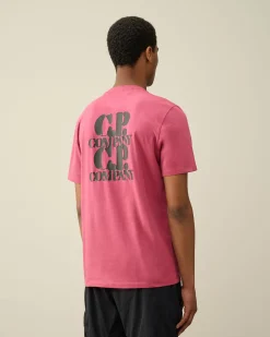 Cheap C.P. Company 30/1 Jersey British Sailor T-Shirt Gaze Hvid