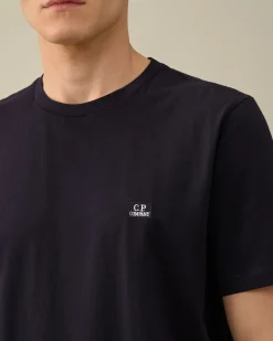 Sale C.P. Company 30/1 Jersey British Sailor T-Shirt Sort