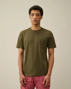 Shop C.P. Company 30/1 Jersey Grafisk T-Shirt Green Bay