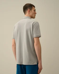 Outlet C.P. Company 30/1 Jersey Label Style Logo T-Shirt Rod Knop