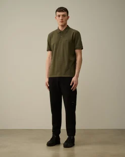 Best Sale C.P. Company 30/1 Jersey Logo T-Shirt Rod Knop