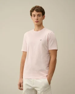 Online C.P. Company 30/1 Jersey Logo T-Shirt Green Bay