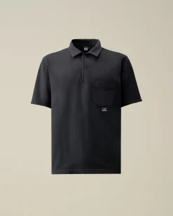 Best C.P. Company 30/1 Jersey Relaxed Logo T-Shirt Rod Knop