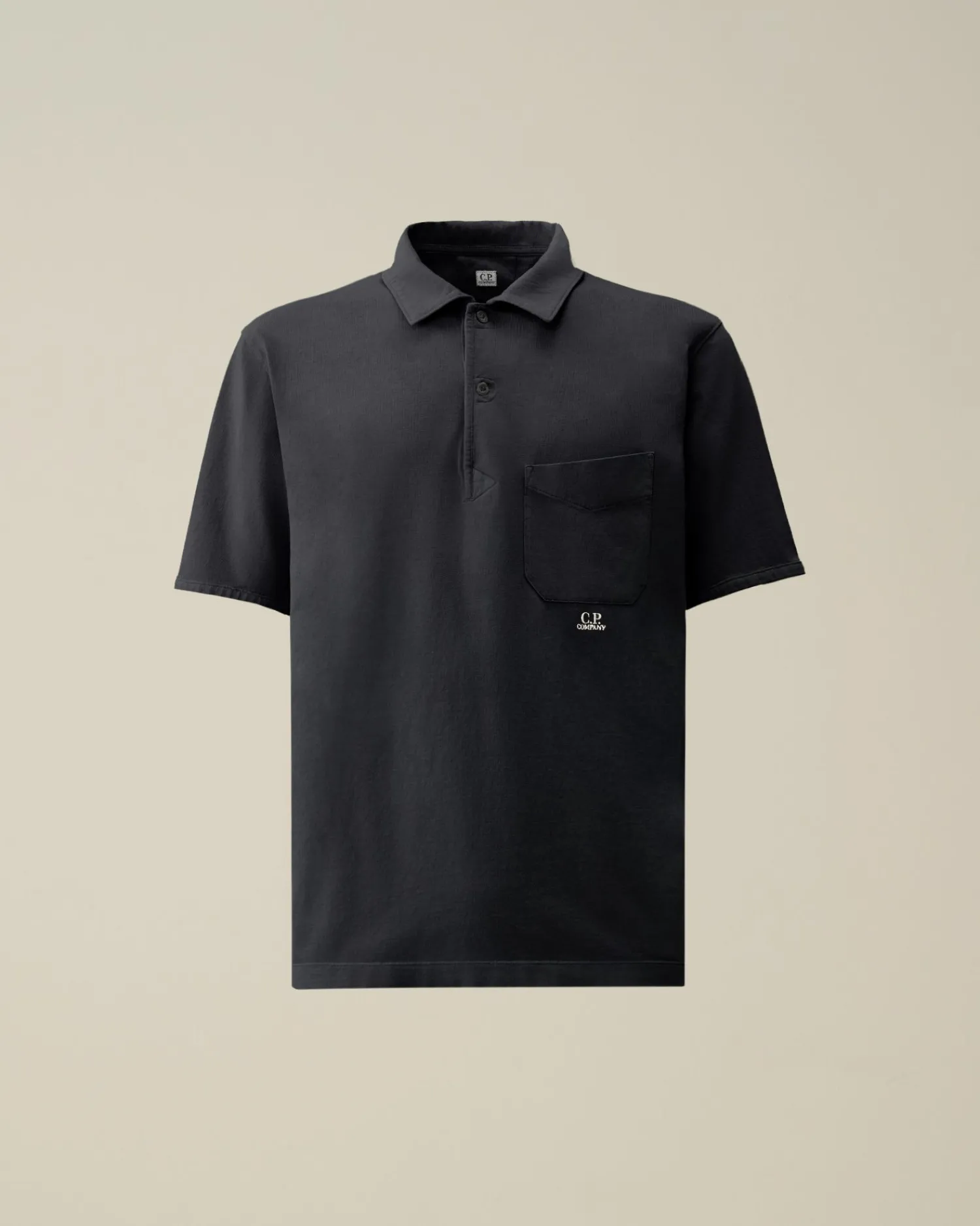 Best C.P. Company 30/1 Jersey Relaxed Logo T-Shirt Rod Knop