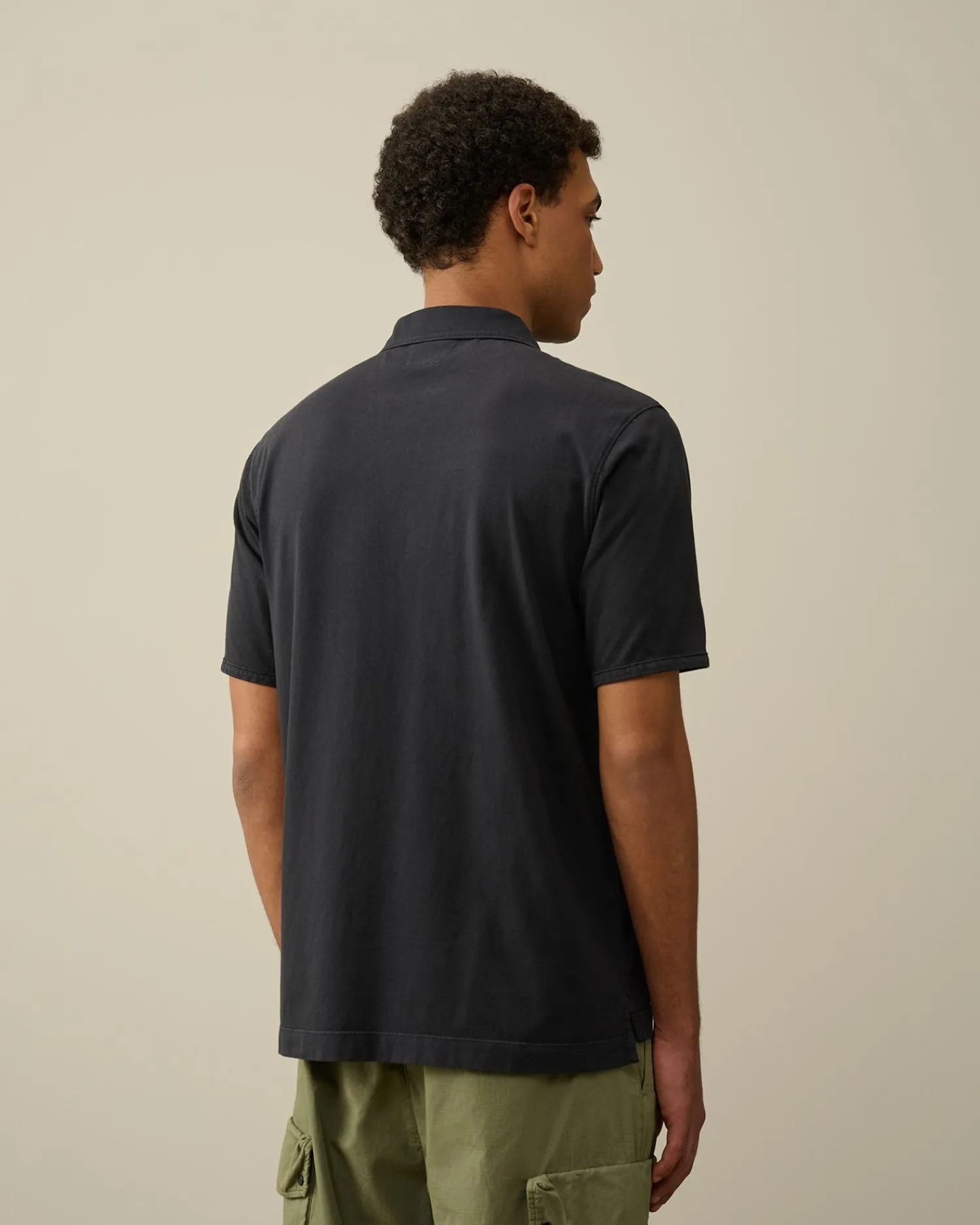 Best C.P. Company 30/1 Jersey Relaxed Logo T-Shirt Rod Knop