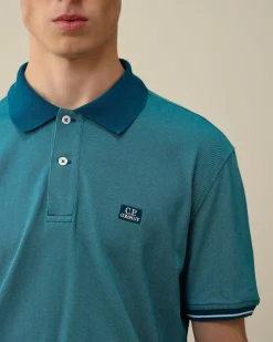 Online C.P. Company 70/2 Mercerized Jersey Langaermet T-Shirt Gaze Hvid