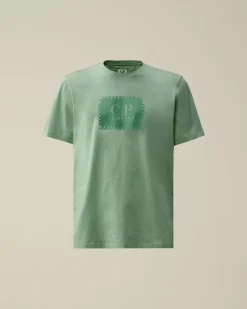 Discount C.P. Company 70/2 Mercerized Jersey Polo Shirt Stjernelys Bla