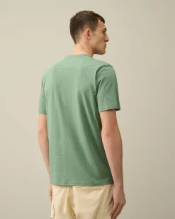 Discount C.P. Company 70/2 Mercerized Jersey Polo Shirt Stjernelys Bla