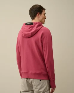 Best C.P. Company 30/1 Svampe Fleece Kortaermet Sweatshirt Agave Gron