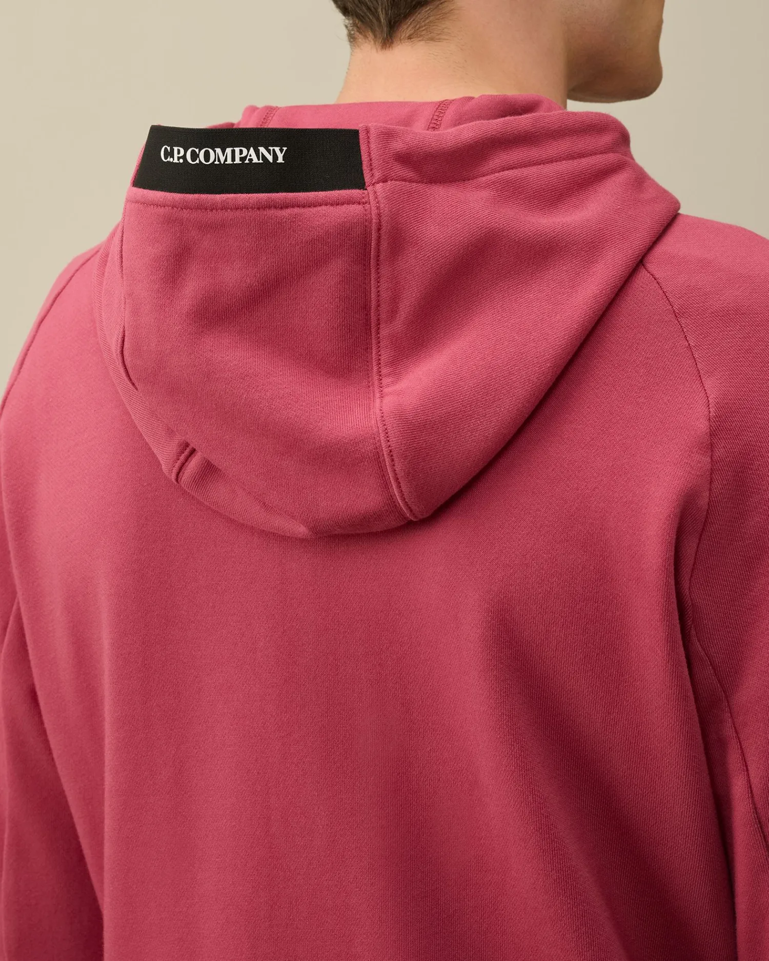 Best C.P. Company 30/1 Svampe Fleece Kortaermet Sweatshirt Agave Gron