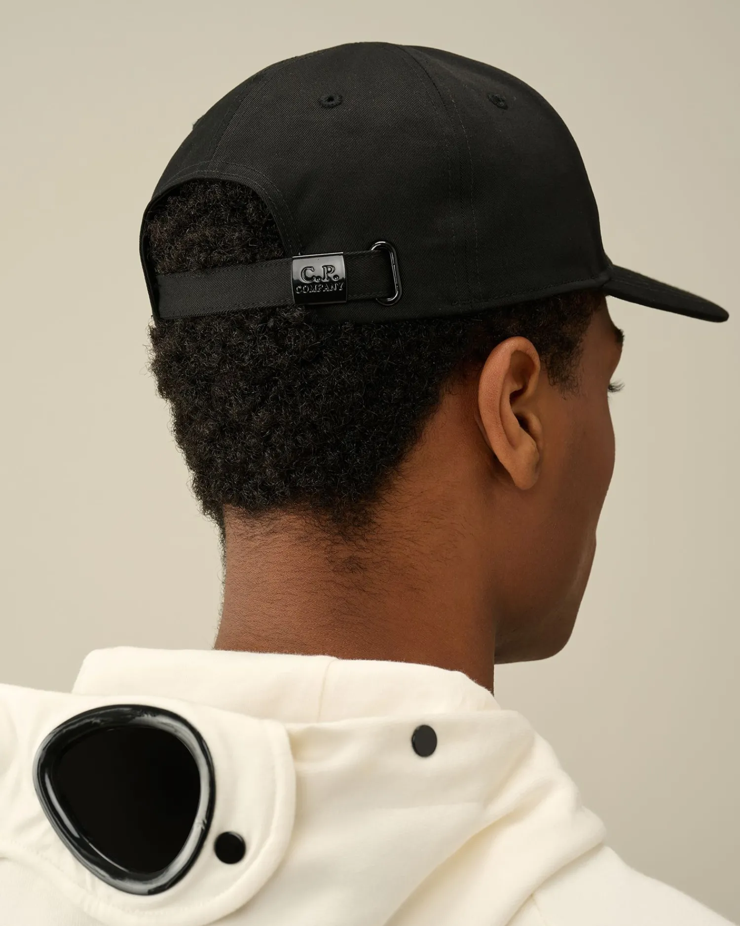 Hot C.P. Company Beanie Af Bomuldsbriller Pistacie Shell-Beige
