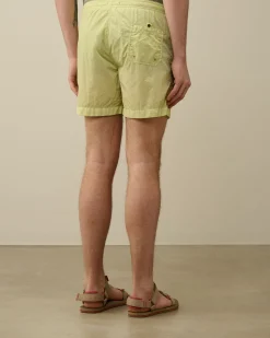 Sale C.P. Company Blu Utility Shorts Stenblege-Bla