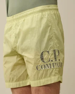 Sale C.P. Company Blu Utility Shorts Stenblege-Bla