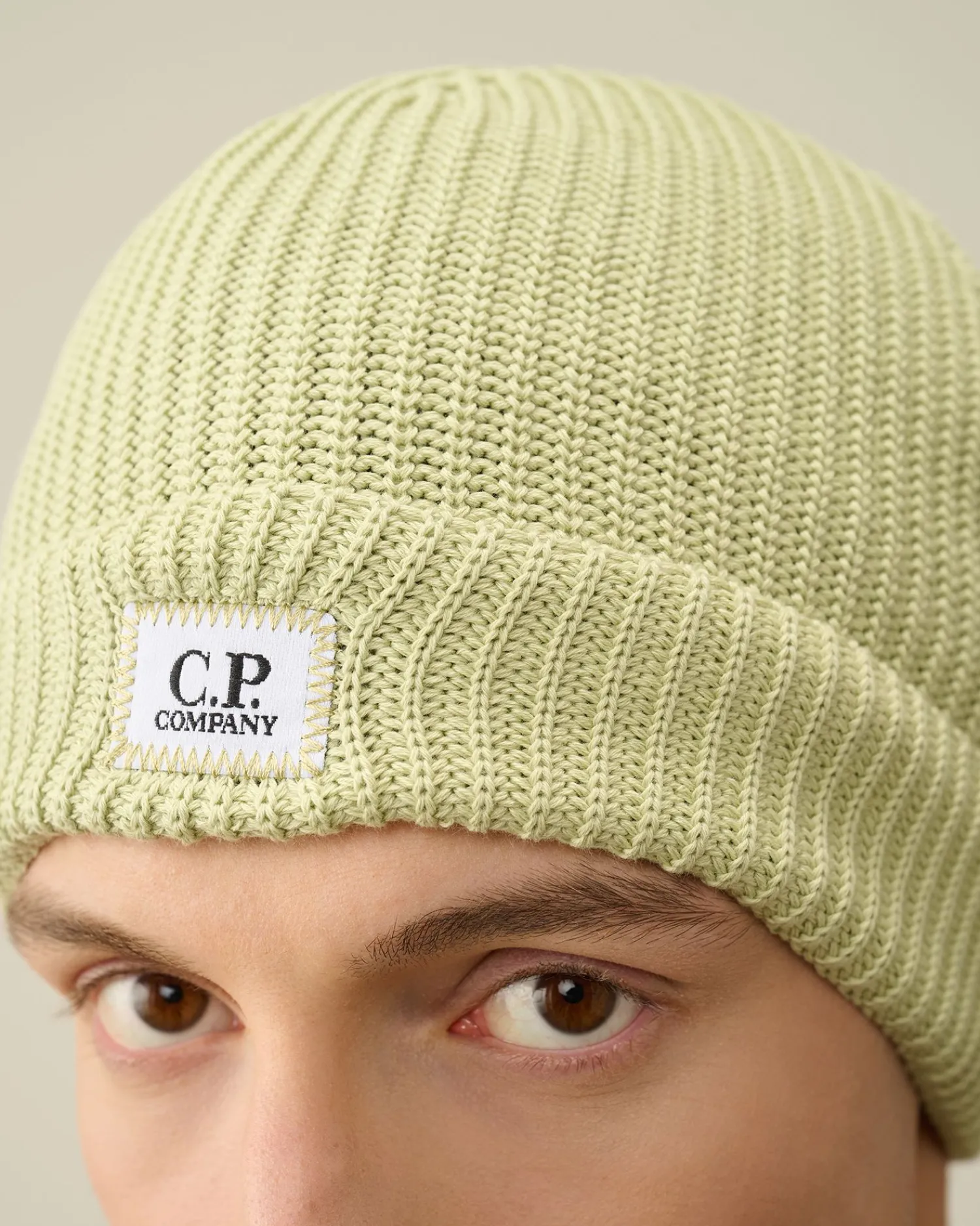 Hot C.P. Company Chrome-R Goggle Cap Blaek Bla