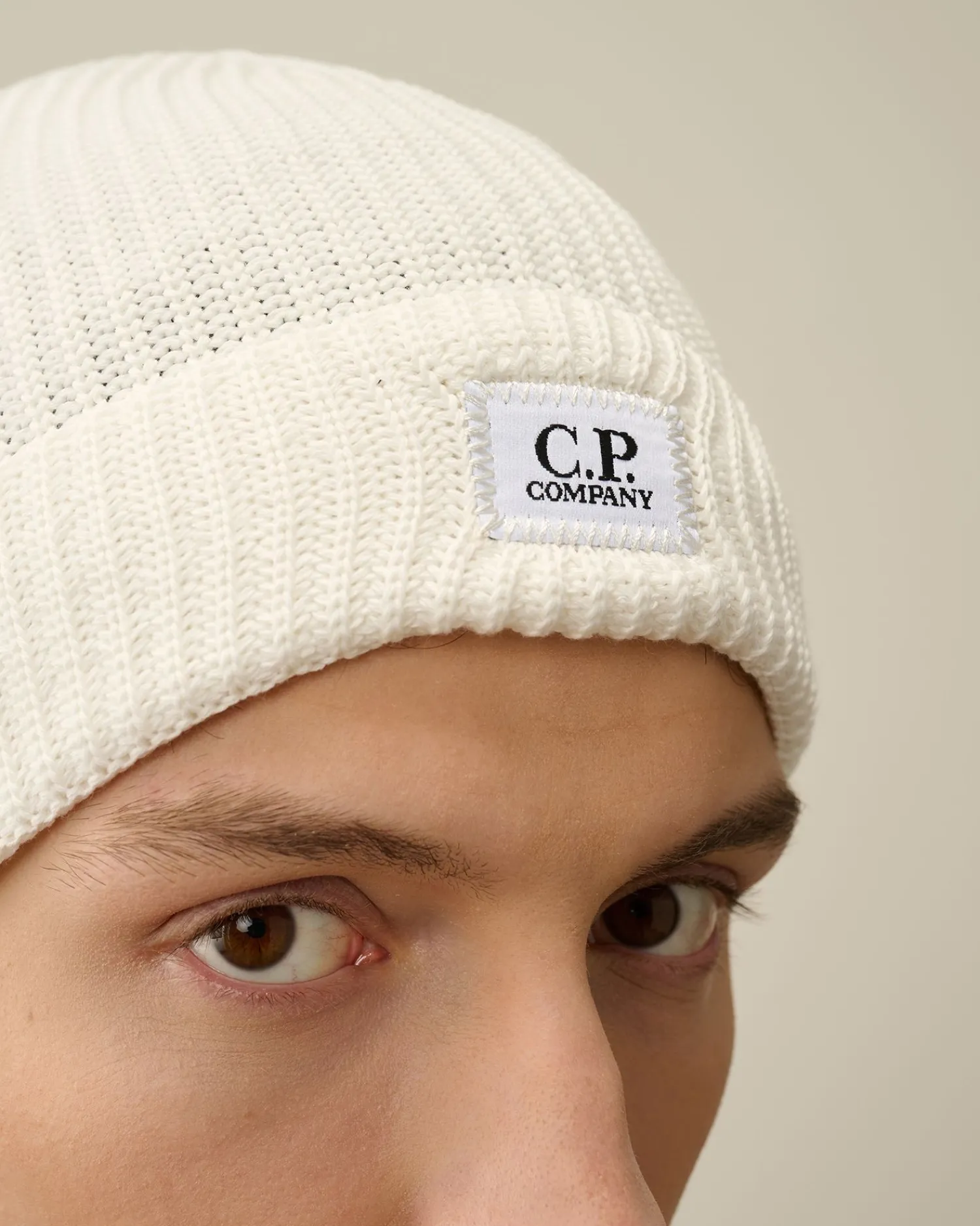 Hot C.P. Company Chrome-R Logohaette Stovregn Gra