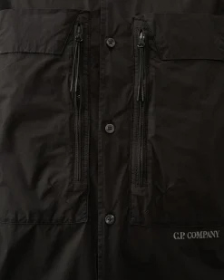 Cheap C.P. Company Chrome-R Pocket Overshirt Stovregn Gra
