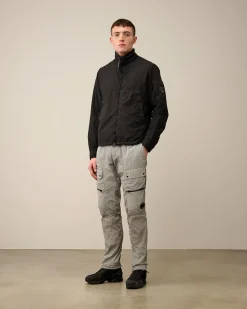 New C.P. Company Chrome-R Pocket Overshirt Stovregn Gra
