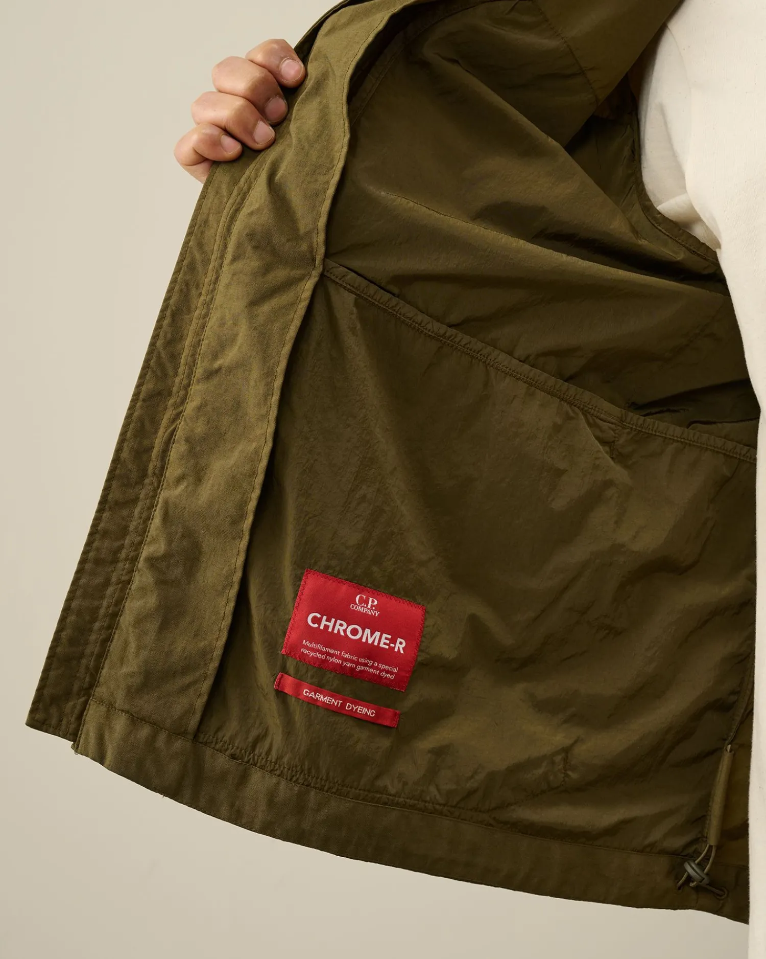 Online C.P. Company Chrome-R Pocket Overshirt Total Eclipse-Blue