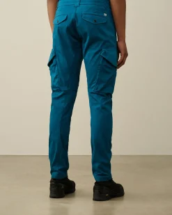 Discount C.P. Company Chrome-R Regular Utility Pants Total Eclipse-Blue