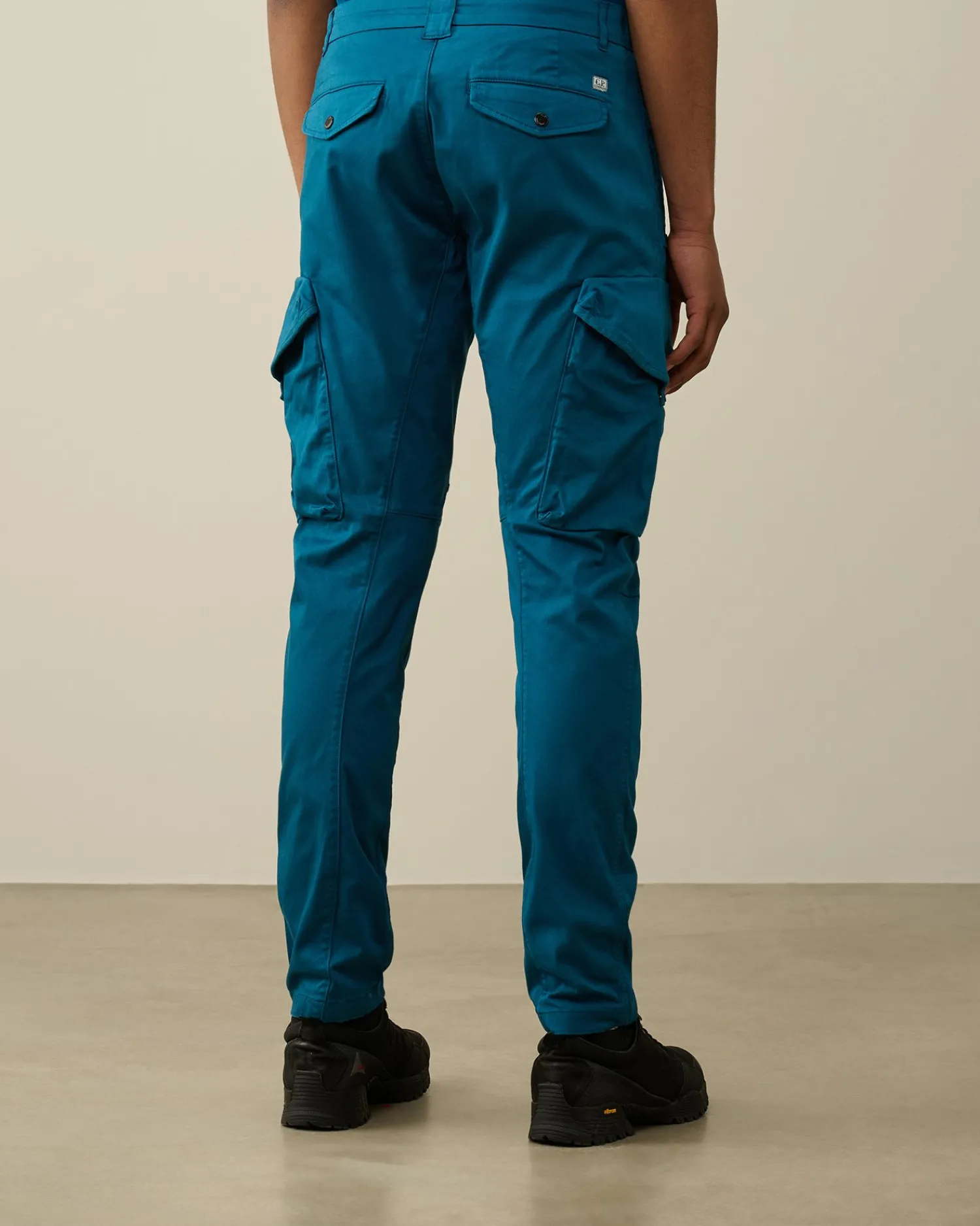 Discount C.P. Company Chrome-R Regular Utility Pants Total Eclipse-Blue