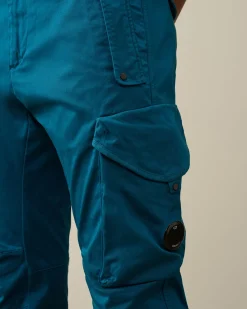 Discount C.P. Company Chrome-R Regular Utility Pants Total Eclipse-Blue