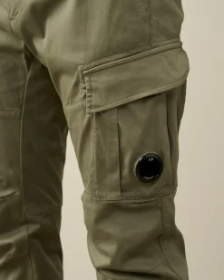 New C.P. Company Chrome-R Regular Utility Pants Stovregn Gra