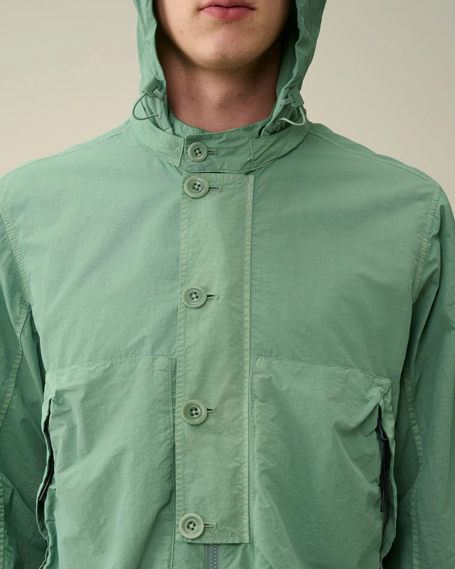 Sale C.P. Company Cp Shell-R Bomberjakke Stovregn Gra