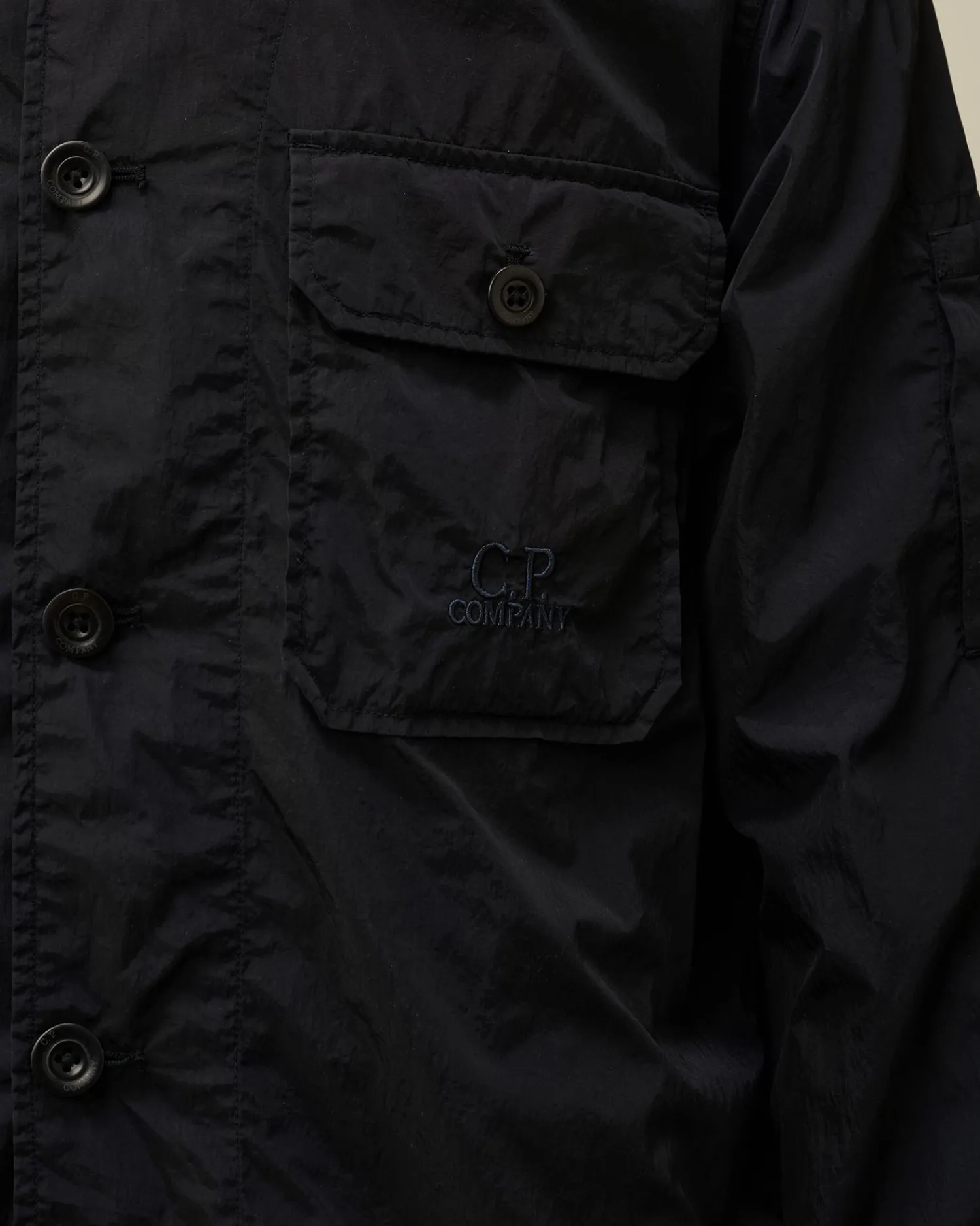 Store C.P. Company Cp Shell-R Bomberjakke Agave Gron