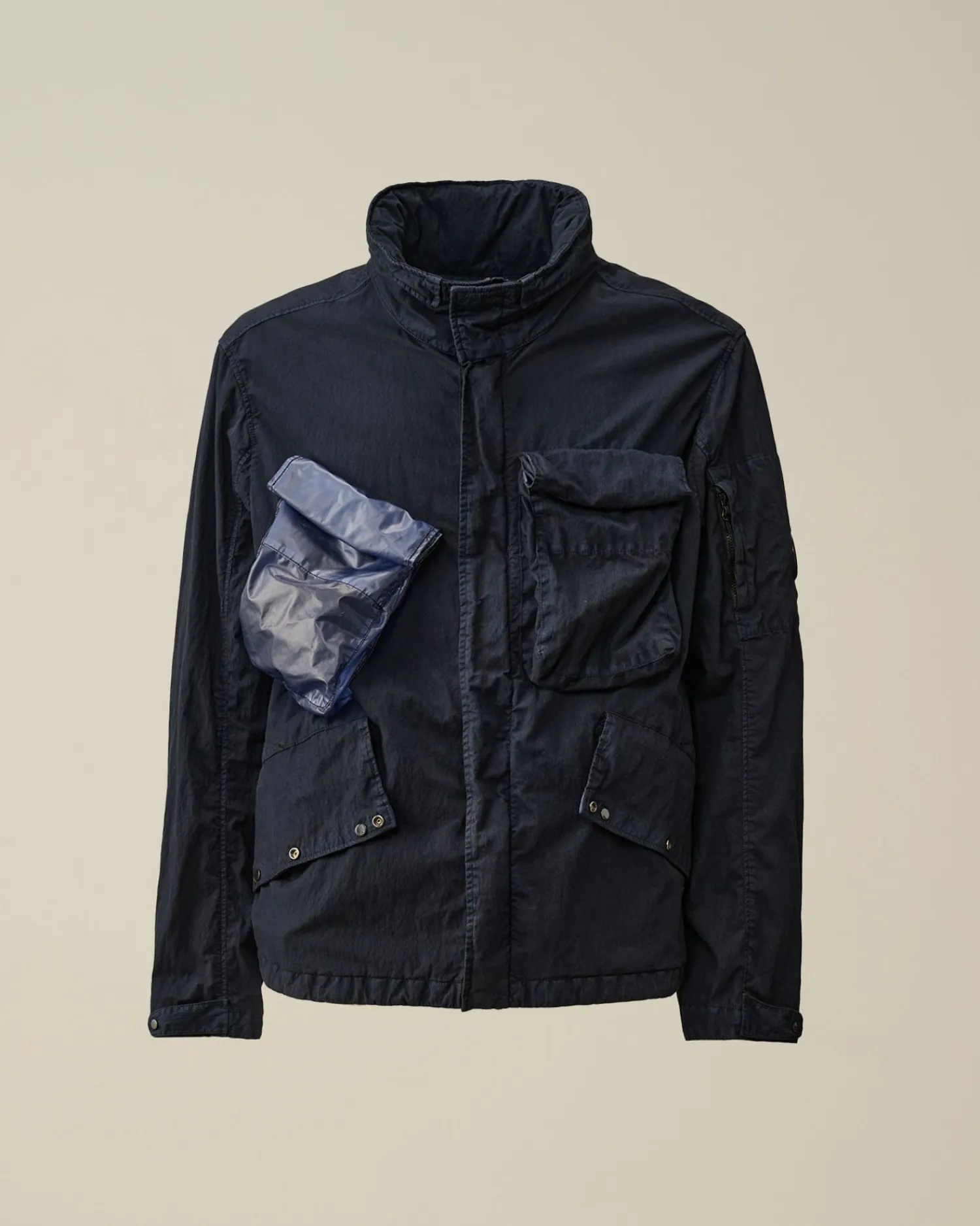 Outlet C.P. Company Cp Shell-R Haettejakke Blaek Bla
