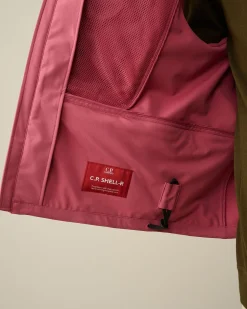 Clearance C.P. Company Cp Shell-R Jakke Gaze Hvid