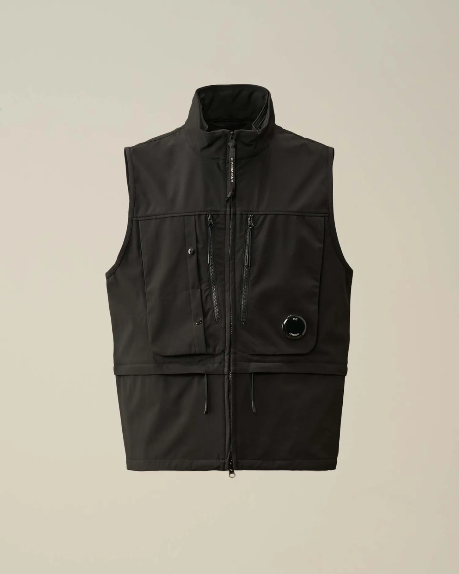 Store C.P. Company Cp Shell-R Utility Vest Ivy Gron