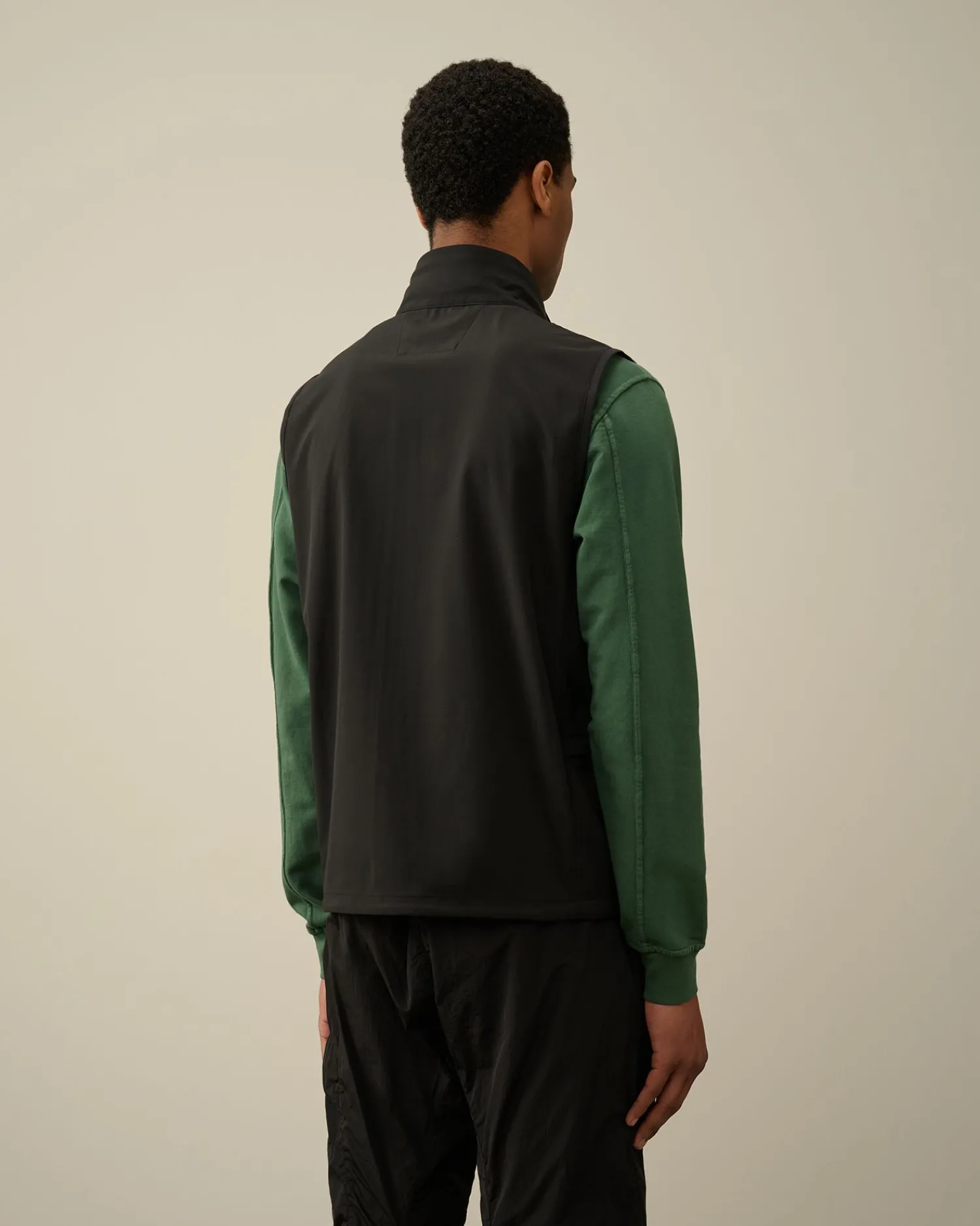 Store C.P. Company Cp Shell-R Utility Vest Ivy Gron