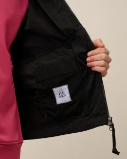 Fashion C.P. Company Cp Shell-R Utility Vest Blaek Bla