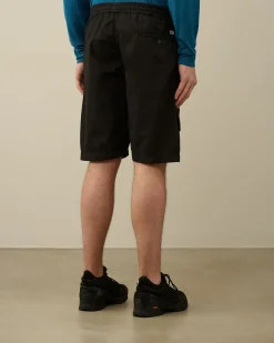 Store C.P. Company Diagonal Fleeceshorts I Bomuld Stjernelys Bla