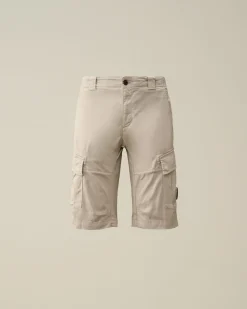 Online C.P. Company Diagonal Fleeceshorts I Bomuld Hvid Paere