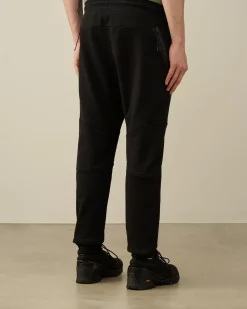 Shop C.P. Company Diagonal Forhojede Fleece Cargo Joggingbukser Ivy Gron
