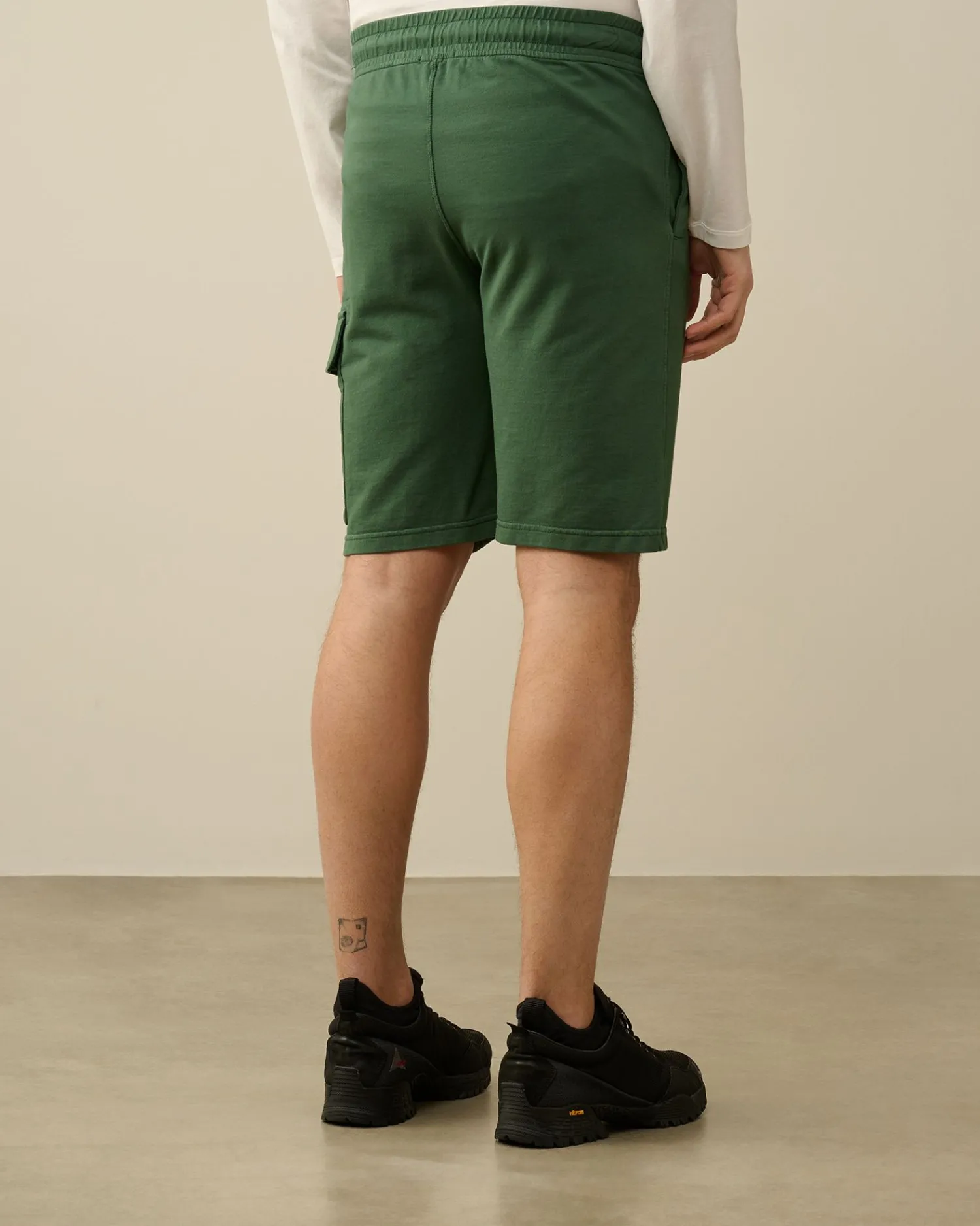 Cheap C.P. Company Diagonal Haevet Fleece Joggingbukser Gaze Hvid