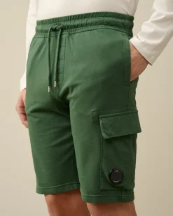 Cheap C.P. Company Diagonal Haevet Fleece Joggingbukser Gaze Hvid