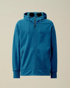 Best C.P. Company Diagonal Haevet Fleece Sweatshirt Gra Melange