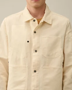 Outlet C.P. Company Flad Nylon Utility Overshirt Green Bay