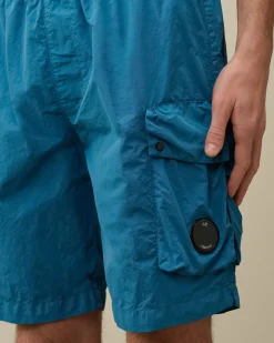Clearance C.P. Company Flatt Nylon Badeshorts Stovregn Gra