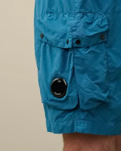 Clearance C.P. Company Flatt Nylon Badeshorts Stovregn Gra