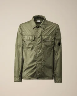 Cheap C.P. Company Gabardine Pockets Skjorte Sort